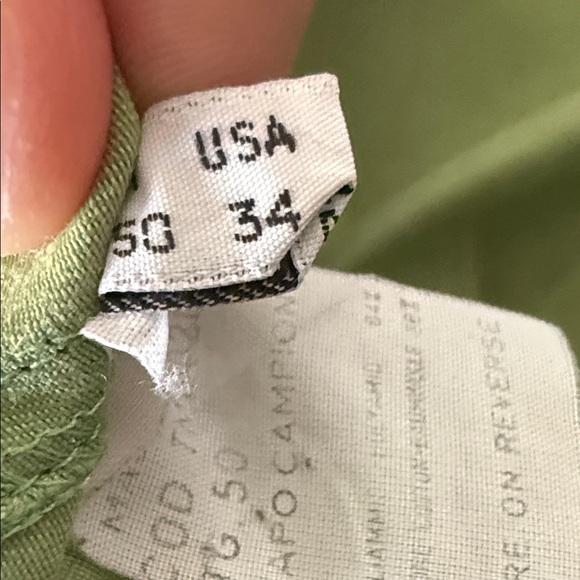 *Designer* Moschino Jeans Oversized Olive Green coach Jacket US34/M Unisex - Picture 8 of 10